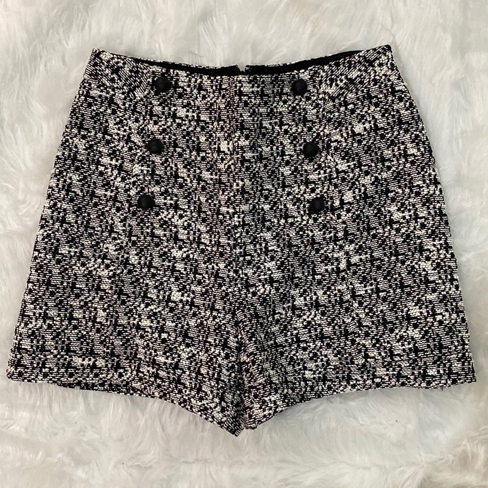 Express Super High Waisted tweed Sailor short